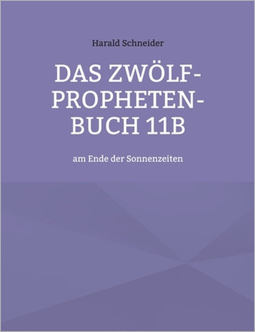 Das Zwölf-Propheten-Buch 11b: am Ende der Sonnenzeiten by Harald Schneider