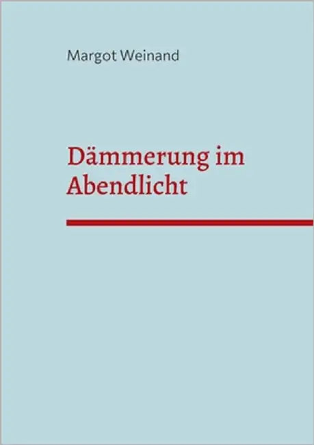 Dämmerung im Abendlicht by Weinand, Margot