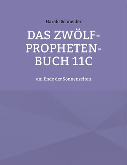 Das Zwölf-Propheten-Buch 11C: am Ende der Sonnenzeiten by Harald Schneider