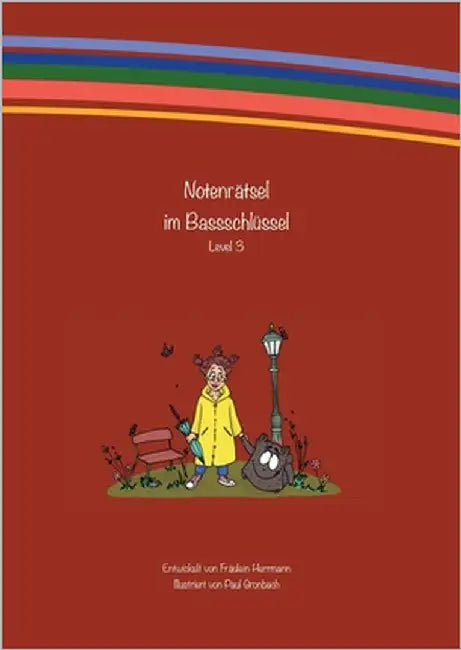 Notenrätsel im Bassschlüssel: Level 3 by Herrmann, Fräulein