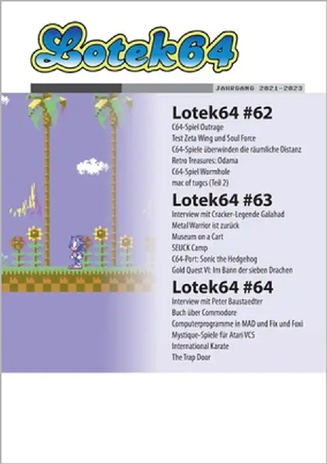 Lotek64 #2021-2023: Ausgaben 62, 63 und 64 by Fuchs, Georg