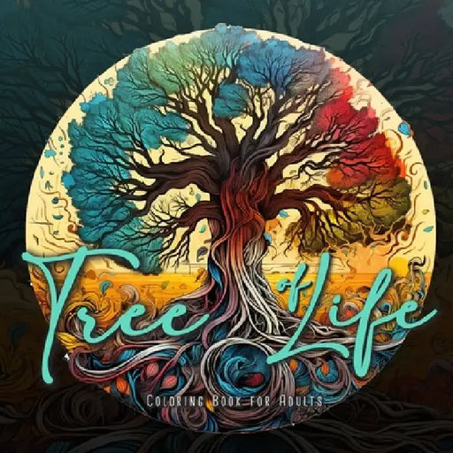Tree of Life Coloring Book for Adults: Trees Coloring Book Grayscale Tree of Life Grayscale Coloring Book for Adults Celtic Coloring Book 8,5x8,5" 58 by Monsoon Publishing