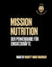 Mission Nutrition: Der Powerguide für Einsatzkräfte by Alain Biankeu