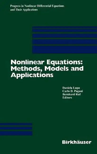 Nonlinear Equations: Methods, Models and Applications by Daniela Lupo