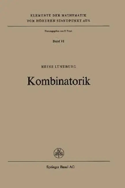 Kombinatorik by H. Lüneburg