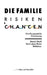 Die Familie: Risiken Und Chancen: Eine Therapeutische Orientierung by D. Ritschl, Luban-Plozza