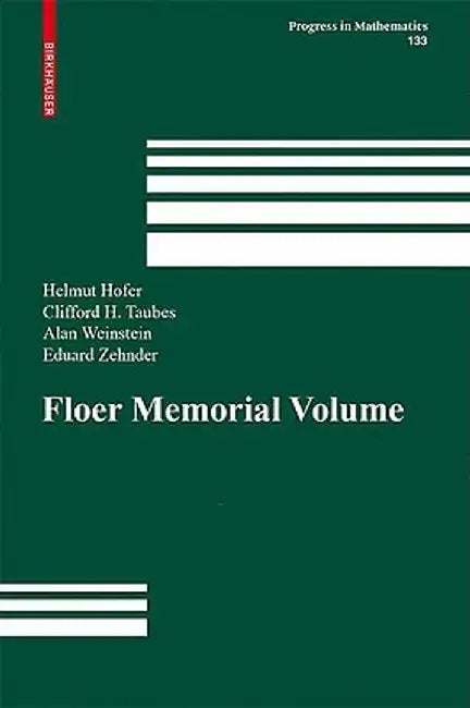 The Floer Memorial Volume by Helmut Hofer
