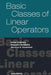 Basic Classes of Linear Operators by Israel Gohberg