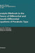 Analytic Methods in the Theory of Differential and Pseudo-Differential Equations of Parabolic Type by Samuil D. Eidelman