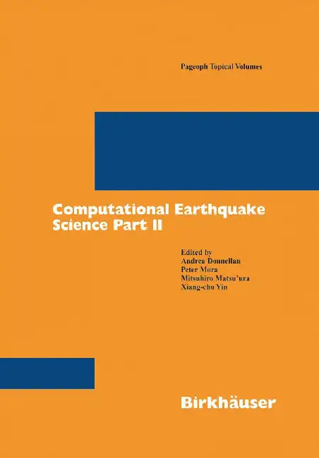 Computational Earthquake Science Part II by Andrea Donnellan