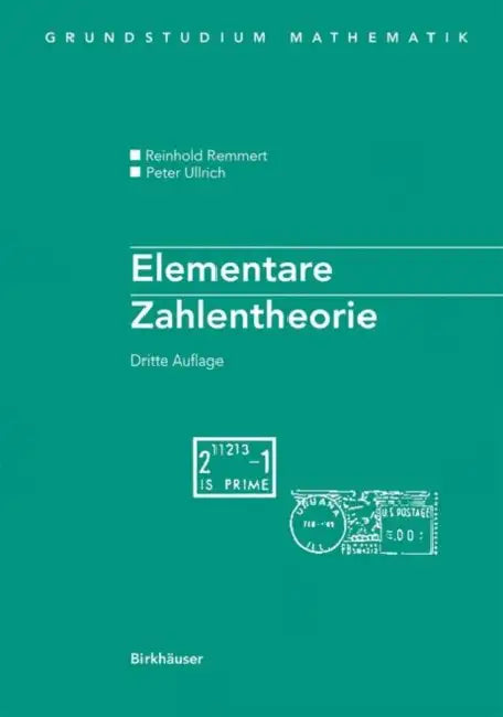 Elementare Zahlentheorie by Reinhold Remmert, Peter Ullrich