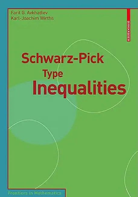 Schwarz-Pick Type Inequalities by Farit G. Avkhadiev
