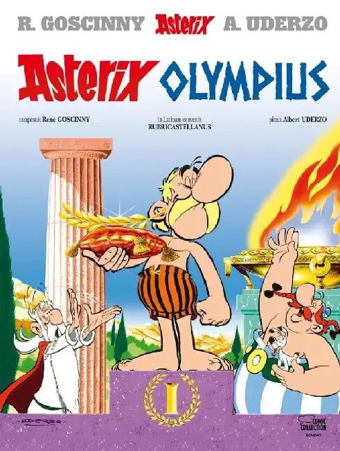 Asterix Olympius Latin by Rene & Uderzo Albert Goscinny