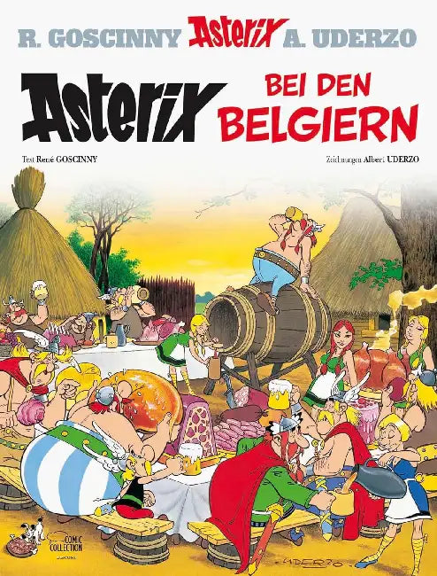 Asterix in German: Asterix bei den Belgiern by René Goscinny