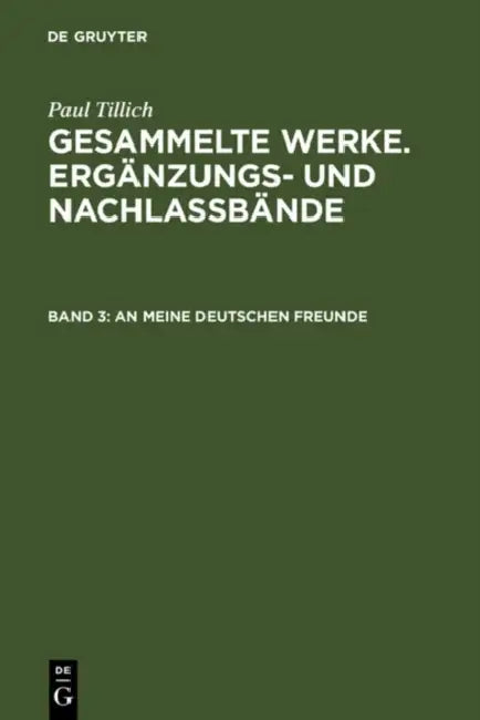 An meine deutschen Freunde by Karin Schäfer-Kretzler