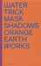 Ulla Von Brandenburg: Water Trick Mask Shadows Orange Earth Works by Astrid Ihle, René Zechlin, Stephan Dillemuth