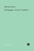 Heidegger und die Tradition by Werner Marx