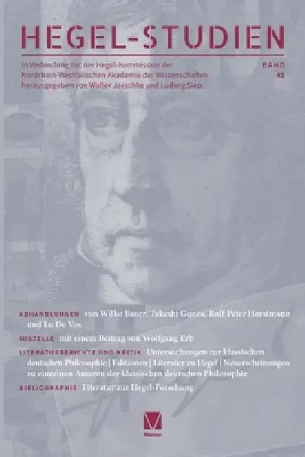 Hegel-Studien 41 by Walter Jaeschke, Ludwig Siep