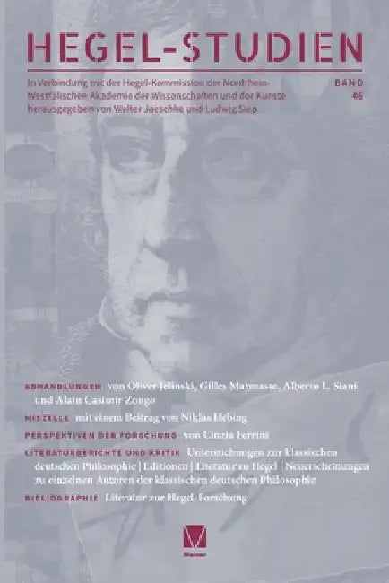 Hegel-Studien 46 by Walter Jaeschke, Ludwig Siep