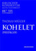 Kohelet (Prediger): (Sonderband) by Thomas Kruger, Siegfried Herrmann, Arndt Meinhold