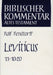 Leviticus (1,1-10,20) by Rolf Rendtorff