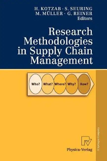 Research Methodologies in Supply Chain Management by Herbert Kotzab