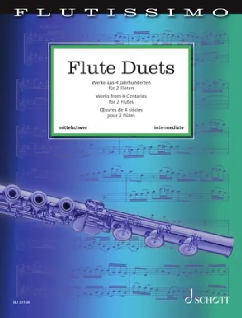 Weinzierl: Flute Duets - Works from 4 Centuries for 2 Flutes Performing Score by Elisabeth Weinzierl