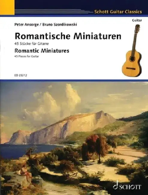 Romantic Miniatures 45 Pieces for Guitar by Hal Leonard Corp