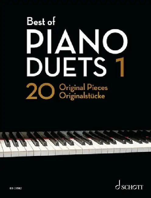 Best of Piano Duets 1: 20 Original Pieces - Piano 4 Hands by Hans Gunter Heumann