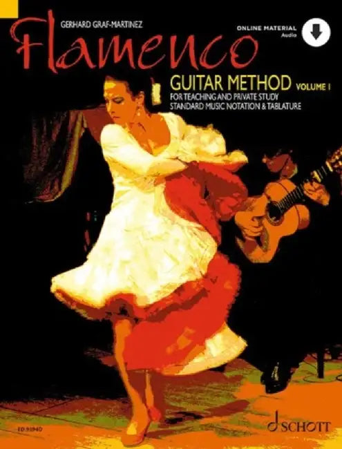 Flamenco Guitar Method for Teaching and Private Study Standard Music Notation & Tablature by Gerhard Graf-Martinez