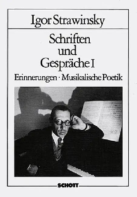 Schriften Und Gesprache 1 by Igor Strawinsky