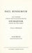 When Lilacs Last in the Door-Yard Bloom'd: Libretto (English/German) by Paul Hindemith