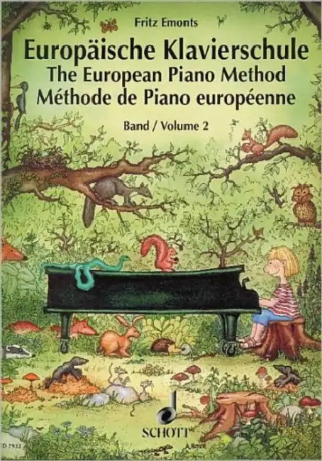 European Piano Method Band 2  by Fritz Emonts
