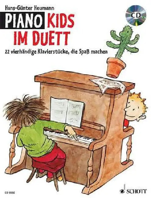 Piano Kids Duet: Fun-Making Piano Pieces for Four Hands by Hans-Gunter Heumann