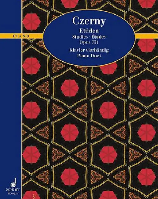 Etudes Op. 751 by Carl Czerny