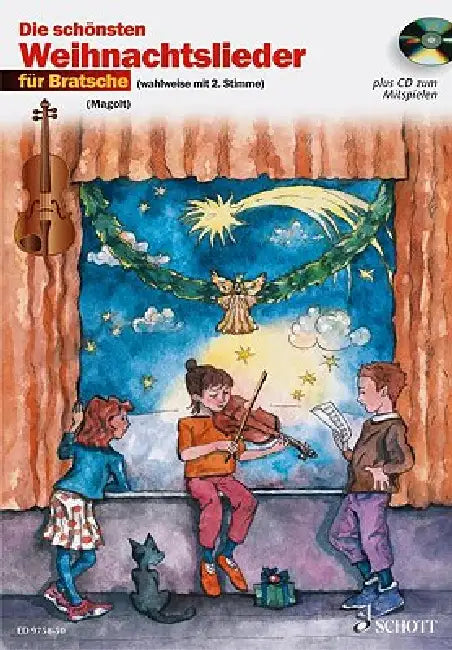 Die Schonsten Weihnachtslieder for 1-2 Violas - Book/Online Audio [With CD (Audio)] by Marianne Magolt, Hans Magolt