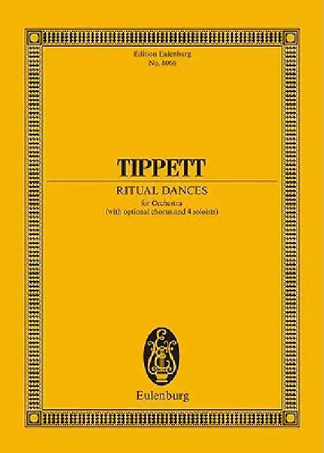 Ritual Dances for Orchestra: Study Score by Michael Tippett
