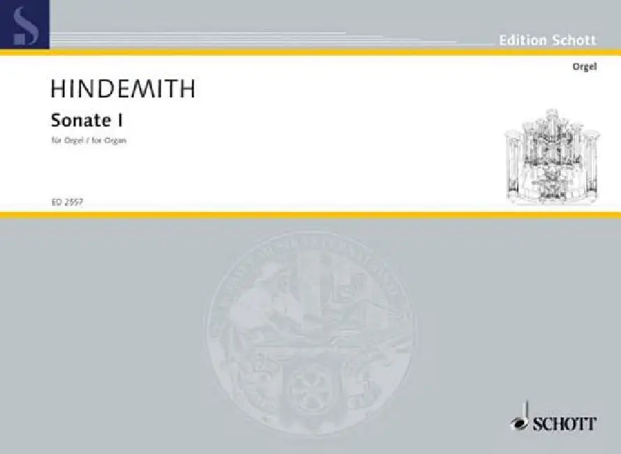Sonata No. 2 (1937): Organ by Paul Hindemith
