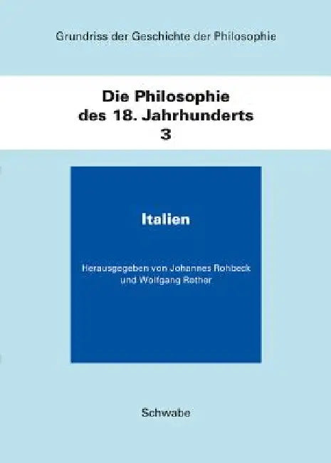 Italien by Johannes Rohbeck, Wolfgang Rother