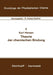 Theorie Der Chemischen Bindung by K. Hensen