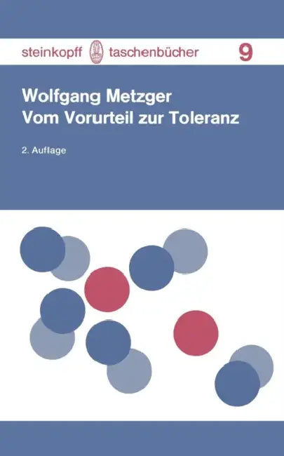 Vom Vorurteil Zur Toleranz by W. Metzger