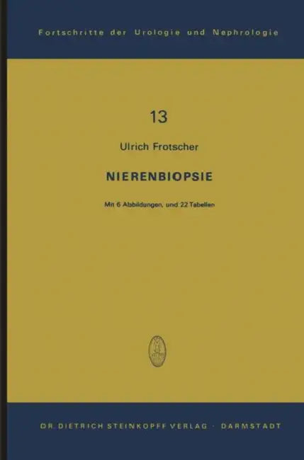 Nierenbiopsie by Ulrich Frotscher