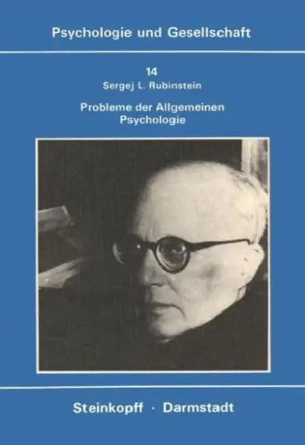 Probleme Der Allgemeinen Psychologie by S. L. Rubinstein