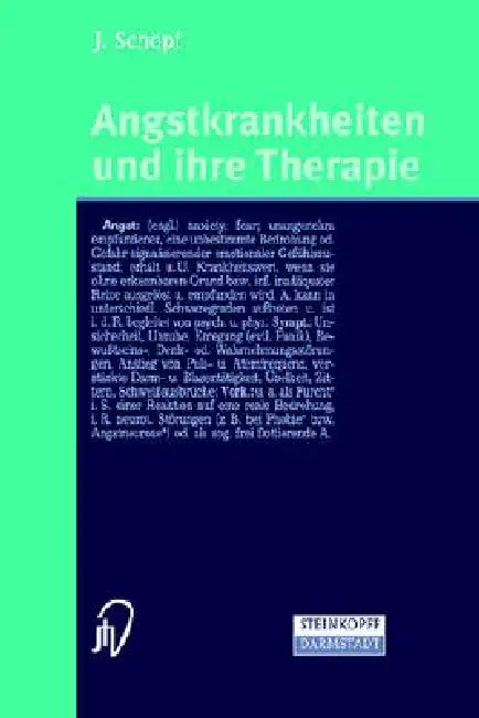 Angstkrankheiten Und Ihre Therapie by Josef Schöpf