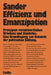 Effizienz Und Emanzipation: Prinzipien Verantwortlichen Urteilens Und Handelns. Eine Grundlegung Zur Didaktik Der Politischen Bildung by Wolfgang Sander