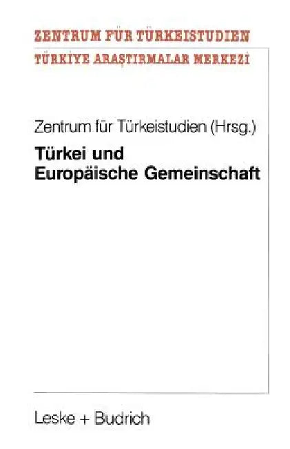 Türkei Und Europäische Gemeinschaft: Eine Untersuchung Zu Positiven Aspekten Eines Potentiellen Eg-Beitritts Der Türkei Für Die Europäische Gemeinscha by Kenneth A. Loparo