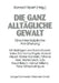 Die Ganz Alltägliche Gewalt: Eine Interdisziplinäre Annäherung by Konrad Hilpert