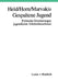 Gespaltenglishe Jugenglishd by Josef Held, Hans-Werner Horn, Athanasios Marvakis