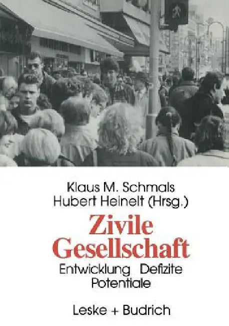 Zivile Gesellschaft: Entwicklung, Defizite Und Potentiale by Klaus M. Schmals, Hubert Heinelt