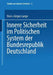 Innere Sicherheit Im Politischen System Der Bundesrepublik Deutschland by Hans-Jürgen Lange